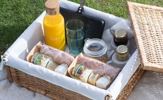 「人も自然もめぐる」をテーマに地元の食を堪能する