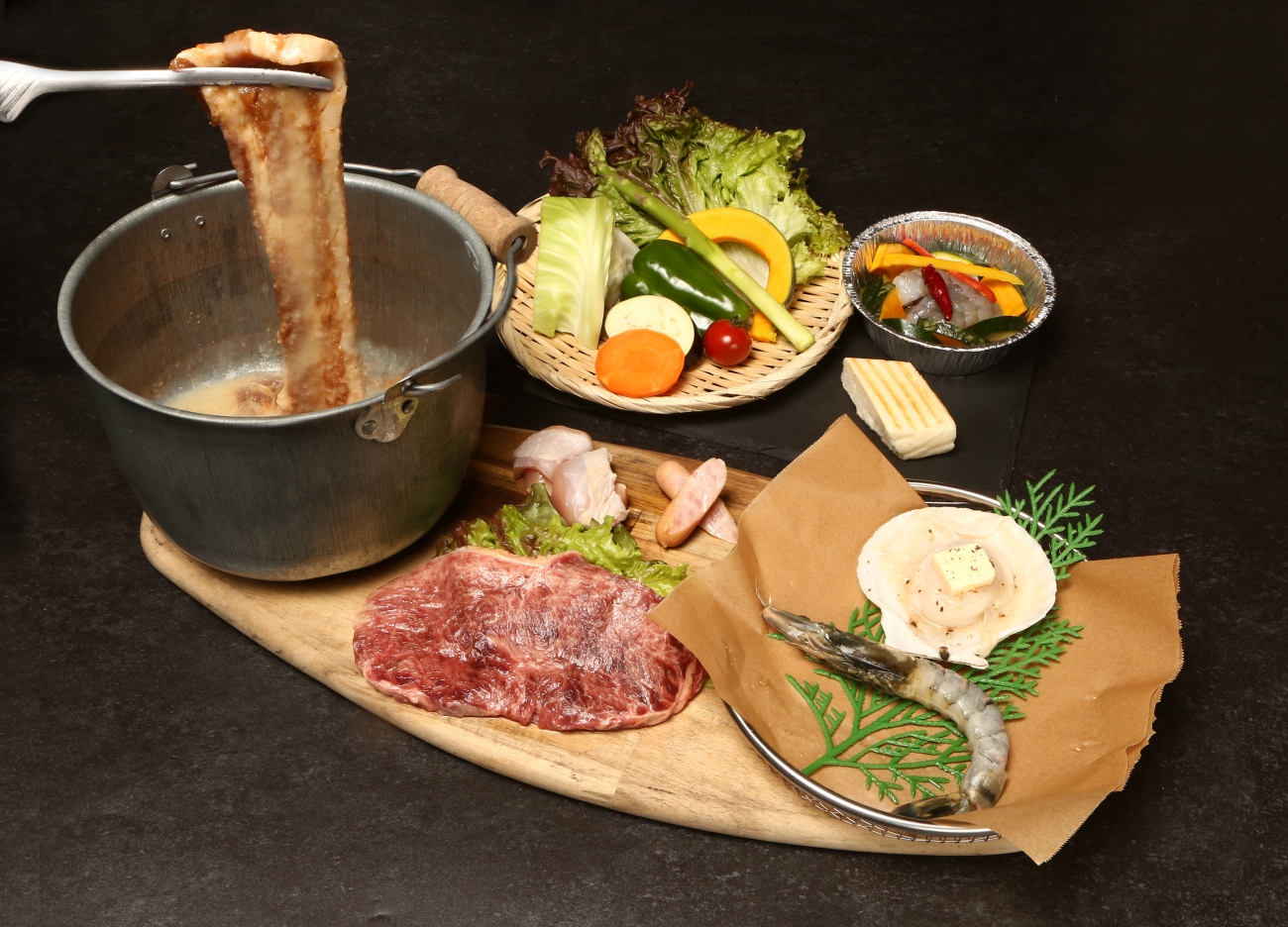 塩ダレ海鮮プレミアムBBQセットC