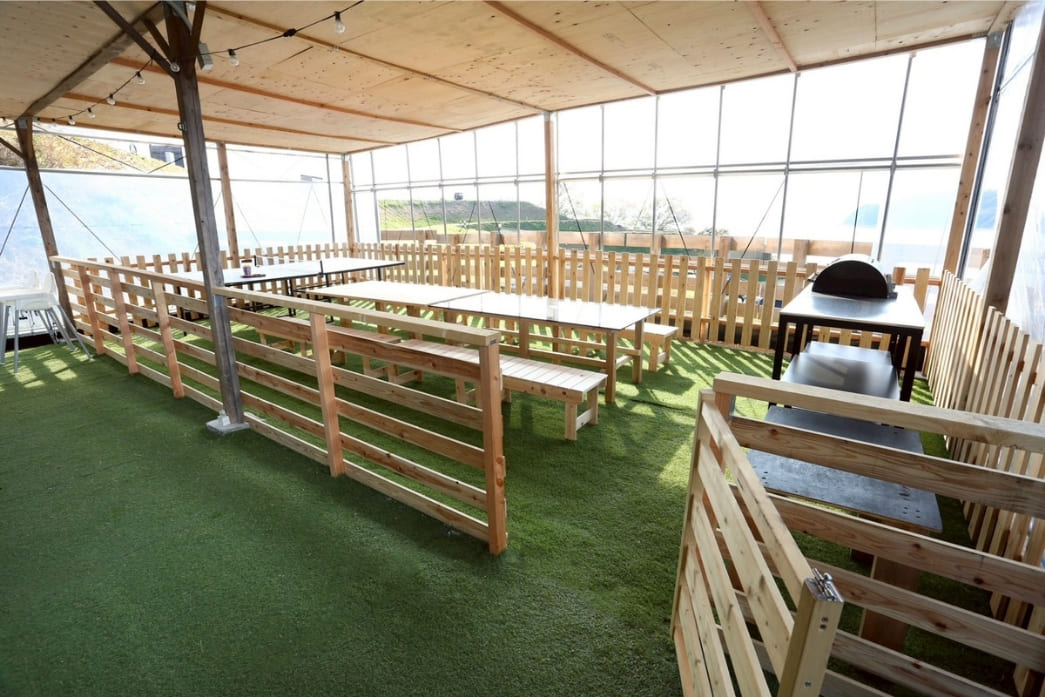 わんちゃんテラス